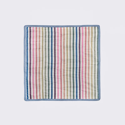 Outdoor Blanket  5'x5' - Chroma Rugby Stripe by Little Unicorn