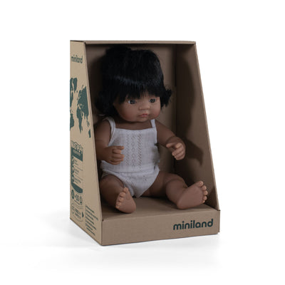 Baby Doll Hispanic Girl 15" by Miniland Toys Miniland   