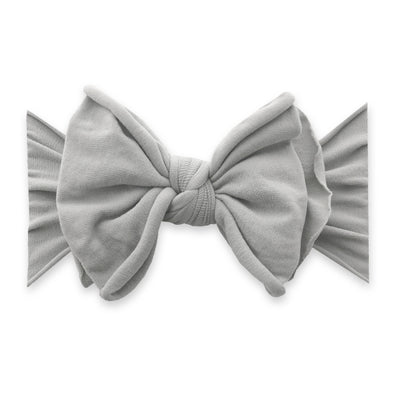 Fab-bow-lous Headband - Grey by Baby Bling Accessories Baby Bling   