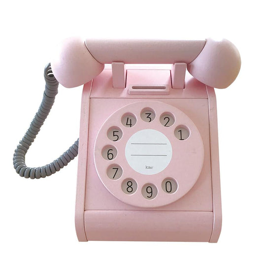 Retro Play Telephone - Pink by kiko & gigi