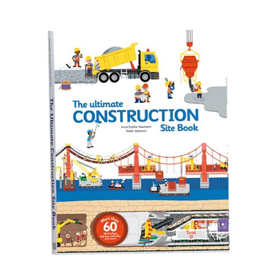 The Ultimate Construction Site Book - Hardcover Books Chronicle Books   