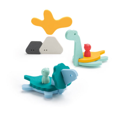 Bath Puzzle Friends - Dino World by Quut Toys Toys Quut Toys   