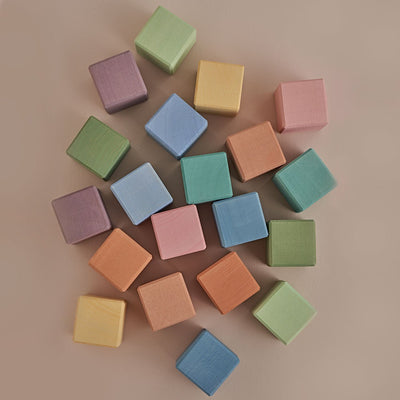 Earth Pastel Cubes Set by Raduga Grez Toys Raduga Grez   