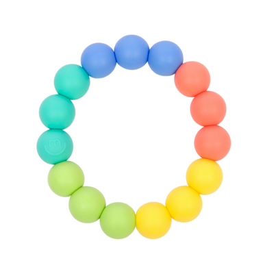 Rainbow Ring Teether by morepeas Toys morepeas   