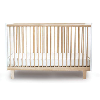 Rhea Crib - White / Birch by Oeuf Furniture Oeuf   
