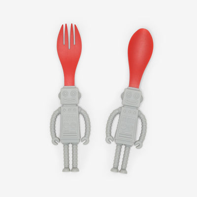 Robot Spoon and Fork by Daydreamer Nursing + Feeding Daydreamer   