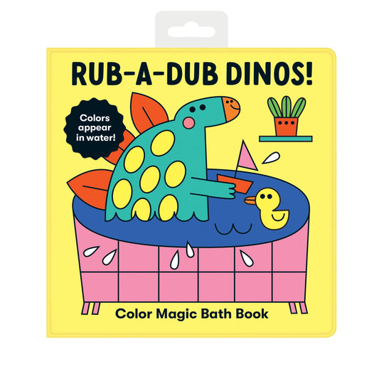 Color Magic Bath Book - Rub-a-Dub Dinos!
