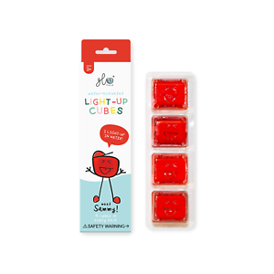 Light Up Cubes Set of 4 by Glo Pals