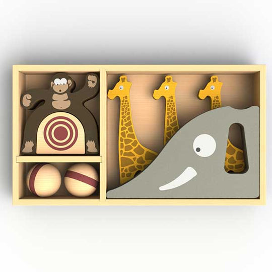 Safari Bowl Bowling Game by Begin Again