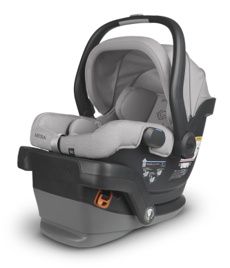 Mesa V2 Infant Car Seat and Base by UPPAbaby Gear UPPAbaby Stella (Grey Melange)  