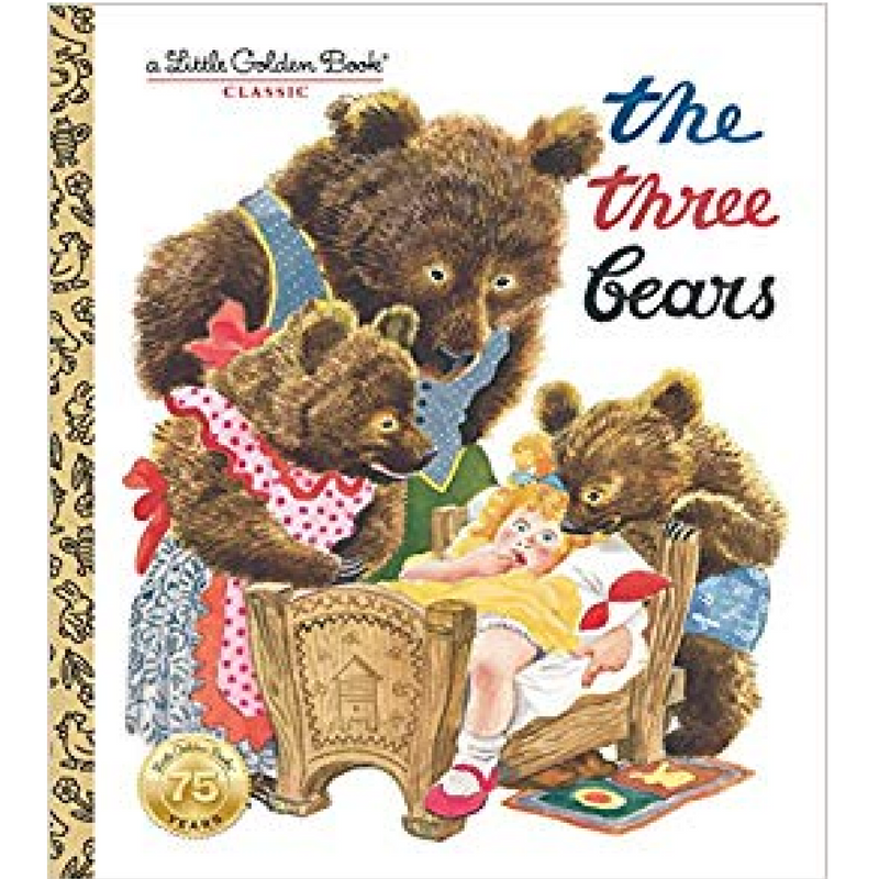The Three Bears - Little Golden Book Books Random House   