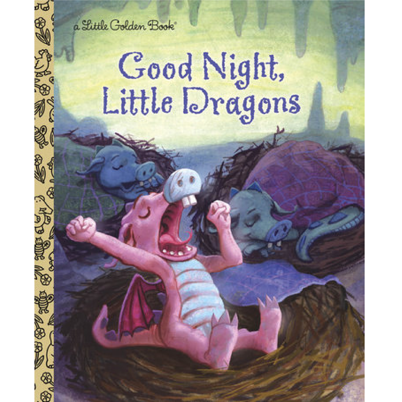 Good Night, Little Dragons - Little Golden Book Books Random House   