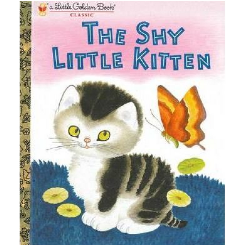 The Shy Little Kitten - Little Golden Book Books Random House   