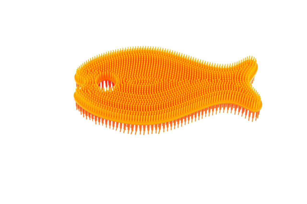 Silicone Bath Scrub - Gold Fish by InnoBaby Bath + Potty InnoBaby   