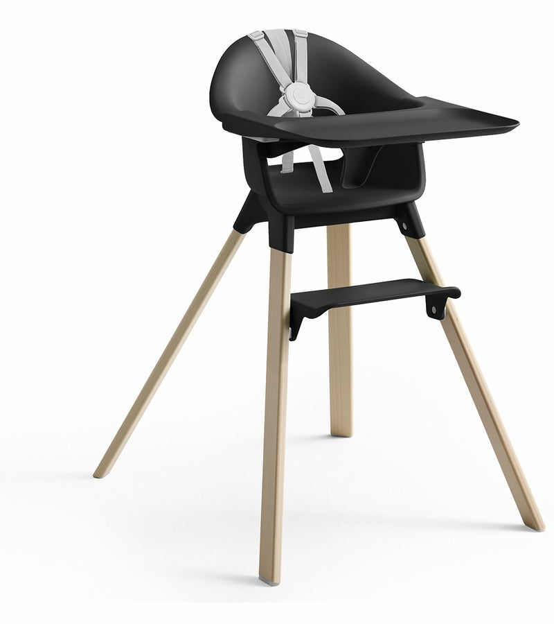 Clikk High Chair by Stokke Furniture Stokke Black Natural  