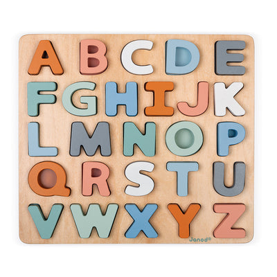 Sweet Cocoon Alphabet Puzzle by Janod Toys Janod   
