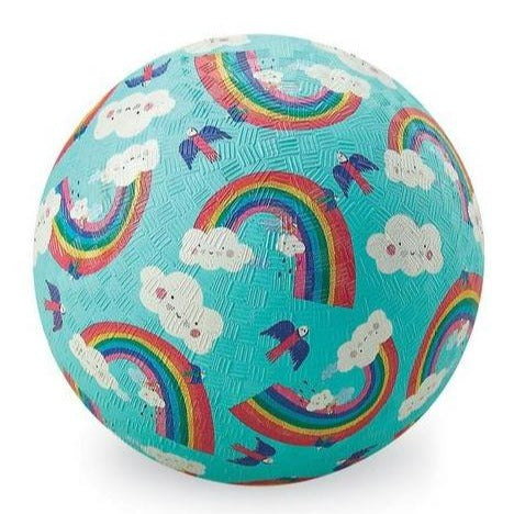 5" Playground Ball - Rainbow Dreams by Crocodile Creek Toys Crocodile Creek   