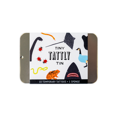 Tiny Animal Tin - 10 Temporary Tattoos by Tattly Accessories Tattly   
