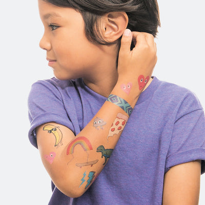 Kids Mix Three Tattoo Set by Tattly Accessories Tattly   