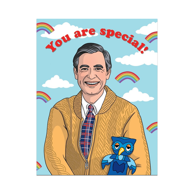Mr Rogers You Are Special Card Paper Goods + Party Supplies The Found   