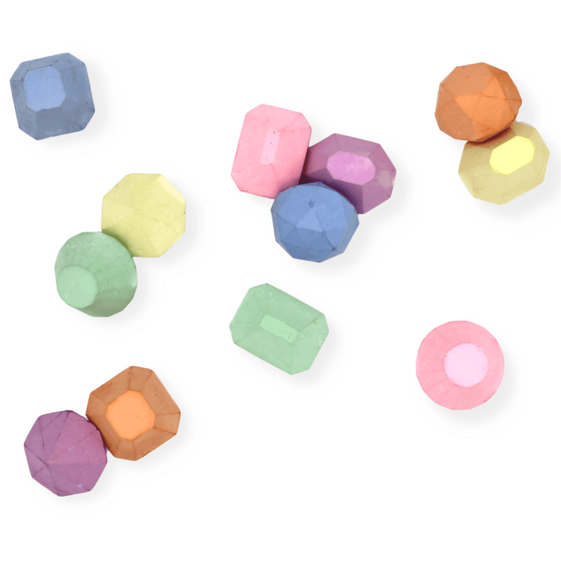 Sidewalk Chalk - 12 Gemstones by Twee Toys Twee   