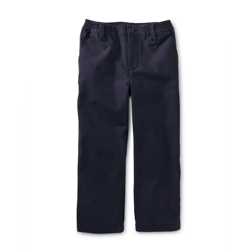 Relaxed Twill Pants - Indigo by Tea Collection Apparel Tea Collection   