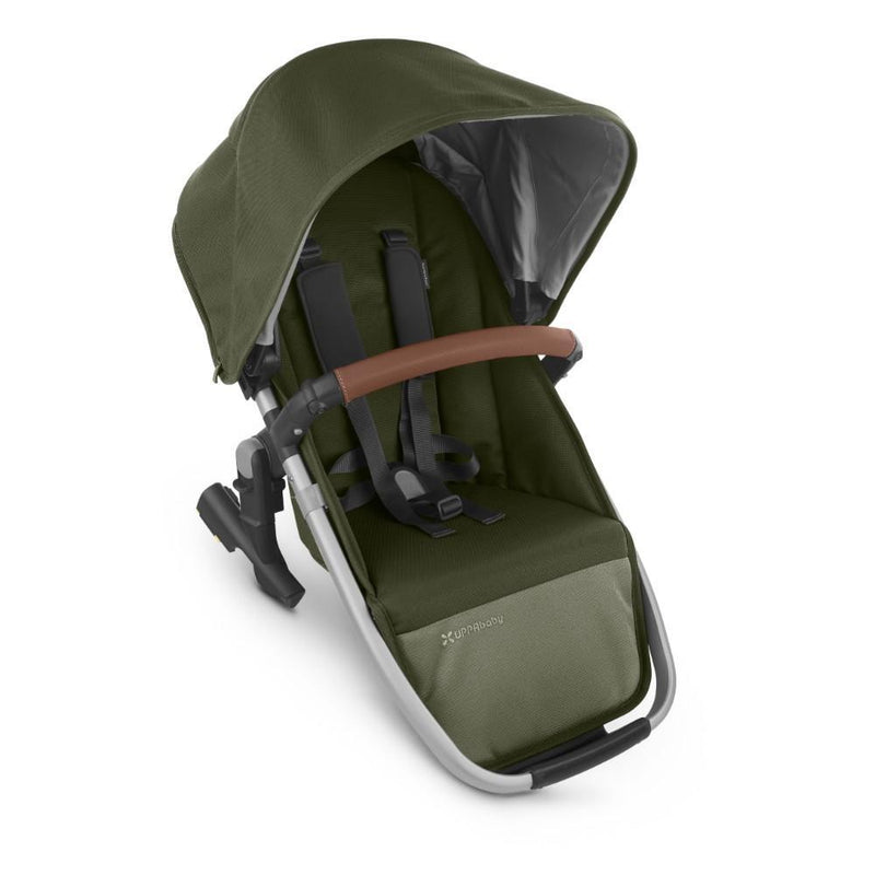 Vista V2 RumbleSeat by UPPAbaby Gear UPPAbaby HAZEL (olive/silver/saddle leather)  