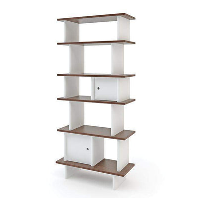 Vertical Mini Library - Walnut by Oeuf Furniture Oeuf   