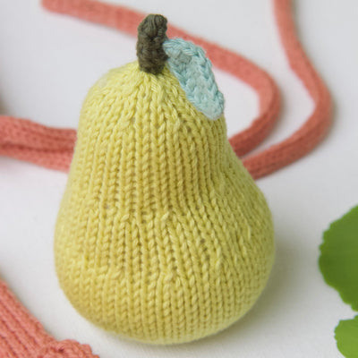 Fruit Rattle - Pear by Blabla Toys Blabla   