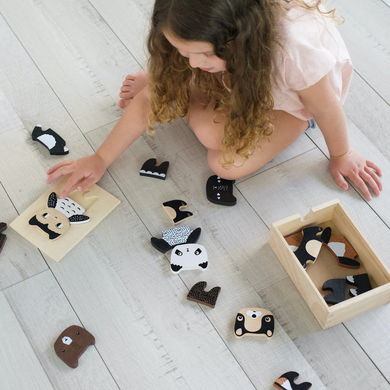 Mix & Match Animal Tiles by Wee Gallery Toys Wee Gallery   