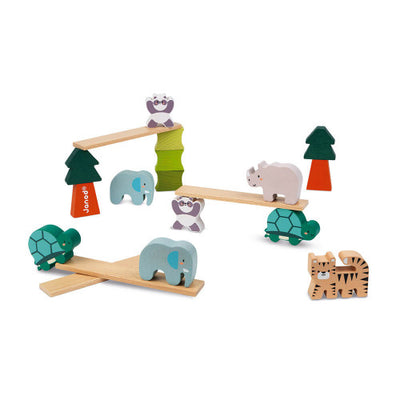 Animals Wooden Stacking Game by Janod Toys Janod   