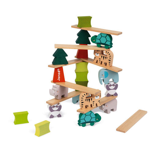 Animals Wooden Stacking Game by Janod Toys Janod   