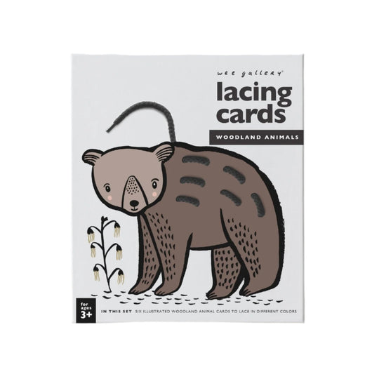 Woodland Lacing Cards by Wee Gallery