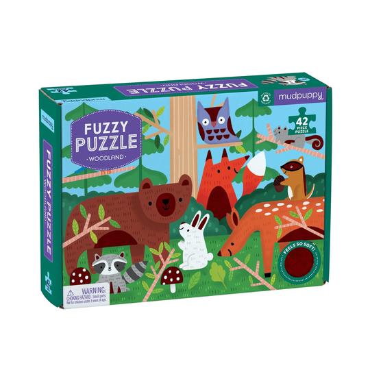 Fuzzy Puzzle - Woodland Toys Mudpuppy   