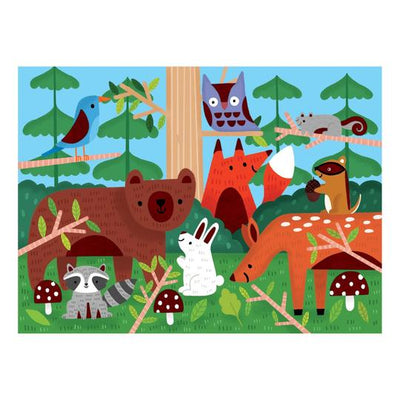 Fuzzy Puzzle - Woodland Toys Mudpuppy   